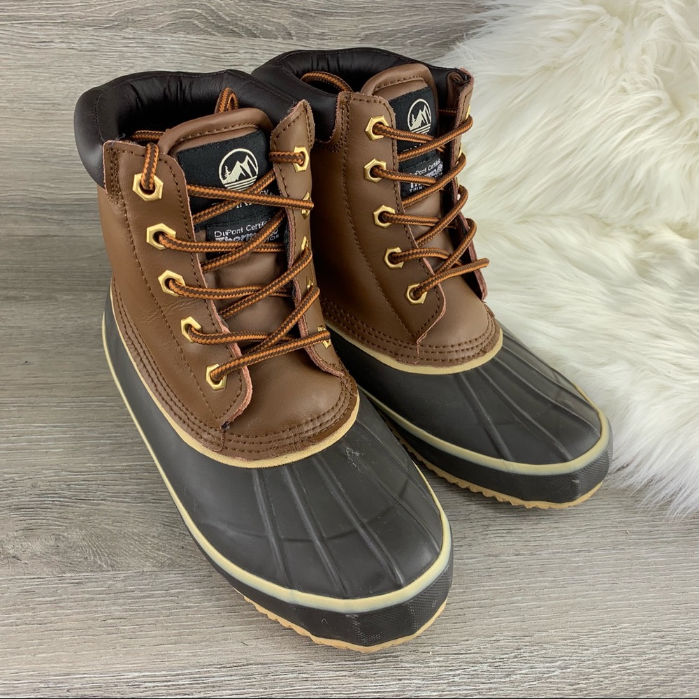 Tamarack Duck Boots Steel Shank Thermolite Size 4